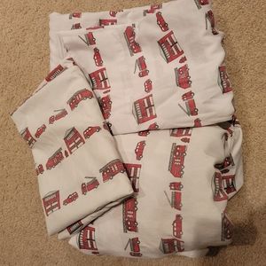 Firetruck Twin Bedding